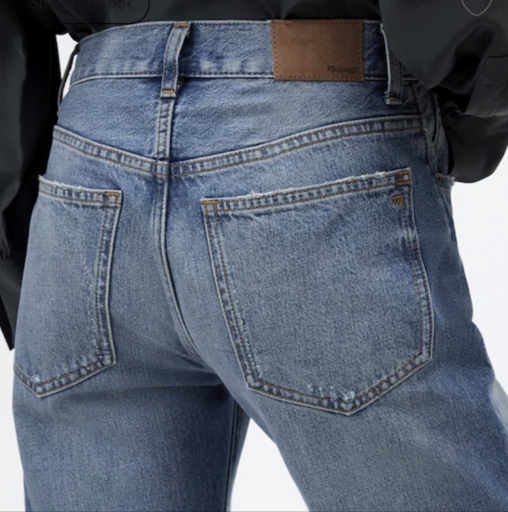 Madewell The Dean Easy Straight Jean - Picture 8 of 8